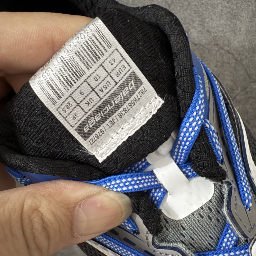 图片[6]-【VG纯原】Balenciaga巴黎世家26代 Jet 压纹印花 圆头厚底4.25cm 低帮 老爹鞋 男款 白蓝 市场老牌巴黎世家大厂出品 品质价格无需多言 原鞋原材料打造 一比一细节还原 此款相对之前款式轻质很多 超厚鞋底增高4-5cm 高街风格-莆田鞋