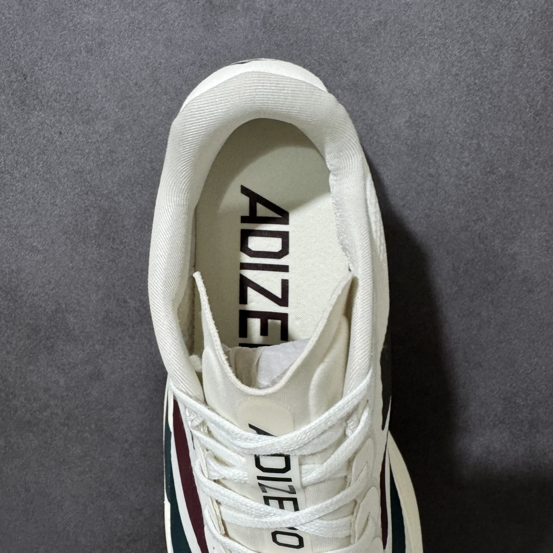 图片[6]-【公司级】Adidas Adizero Evo SL 2代 阿迪超轻透气缓震跑鞋 棕红绿 #以令人难以置信的138克重量，刷新了跑鞋轻量化的记录，阿迪在材料科学和工艺技术上的深厚积累。 #全新鞋款采用Lightweight Upper材料，让穿着者几乎能够体验到一种\”裸足\”的感觉 货号：KK3675 尺码：36 36.5 37 38 38.5 39 40 40.5 41 42 42.5 43 44 44.5 45-莆田鞋