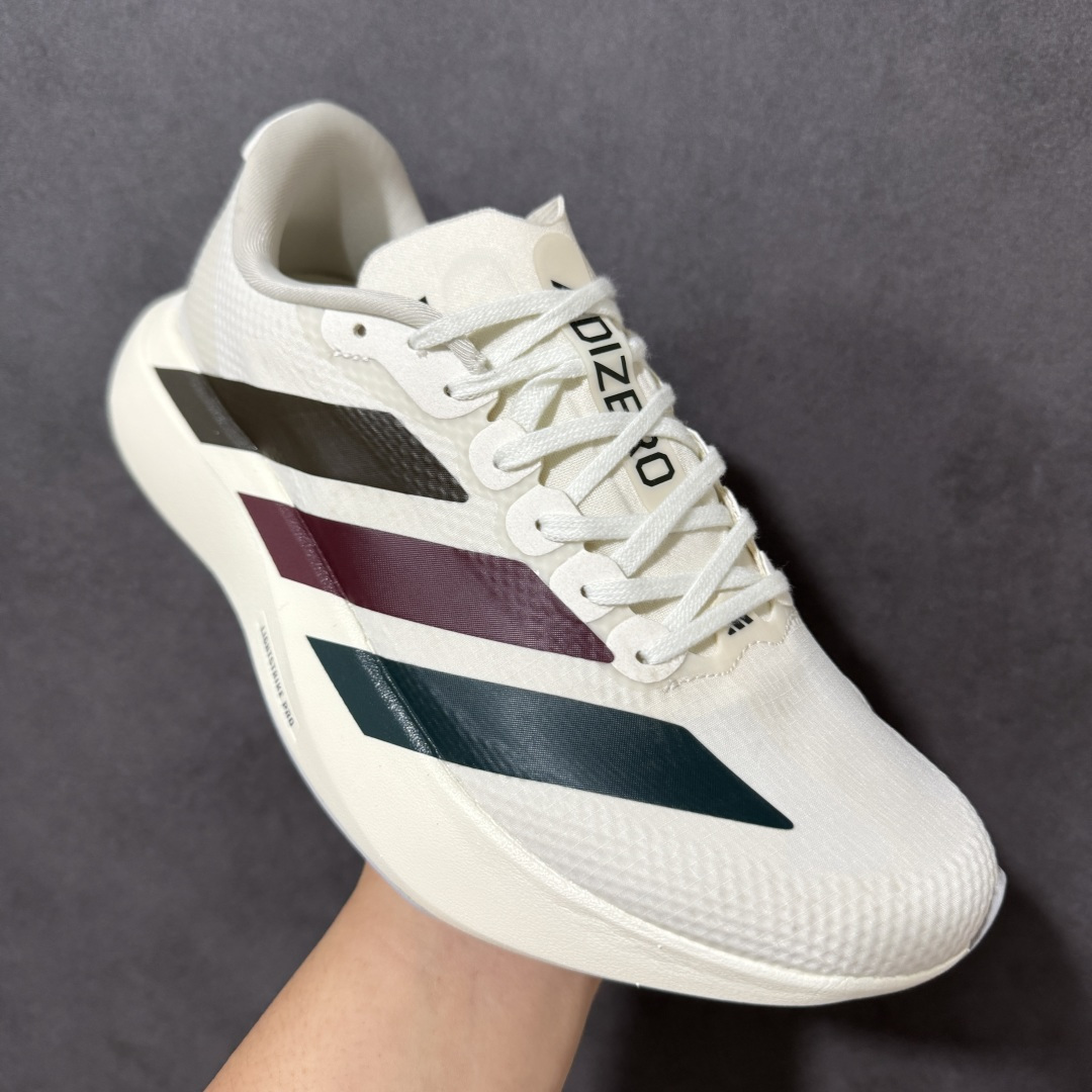 图片[3]-【公司级】Adidas Adizero Evo SL 2代 阿迪超轻透气缓震跑鞋 棕红绿 #以令人难以置信的138克重量，刷新了跑鞋轻量化的记录，阿迪在材料科学和工艺技术上的深厚积累。 #全新鞋款采用Lightweight Upper材料，让穿着者几乎能够体验到一种\”裸足\”的感觉 货号：KK3675 尺码：36 36.5 37 38 38.5 39 40 40.5 41 42 42.5 43 44 44.5 45-莆田鞋