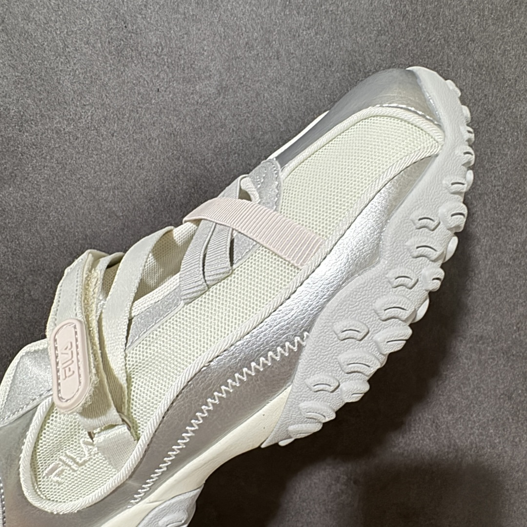 图片[8]-【公司级】FILA斐乐PEBBLE SANDAL芭蕾鞋复古时尚百搭休闲舒适透气耐磨减震溯溪鞋 货号：F52W622493FSW 尺码：35-40-莆田鞋