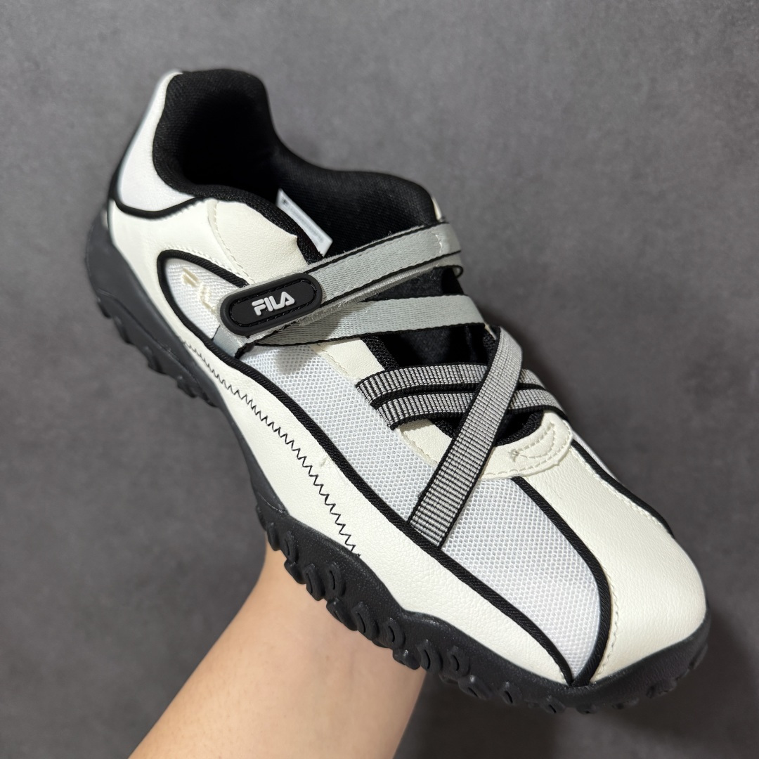 图片[3]-【公司级】FILA斐乐PEBBLE SANDAL芭蕾鞋复古时尚百搭休闲舒适透气耐磨减震溯溪鞋 货号：F52W622493FTS 尺码：35-40-莆田鞋