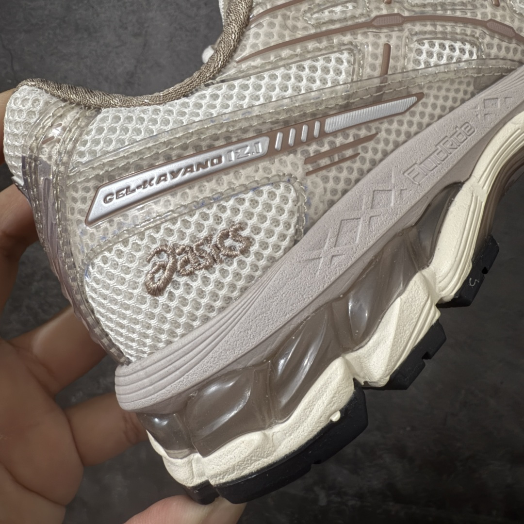 图片[3]-【总裁版本】Kith x Asics Gel Kayano 12.1 亚瑟士卡亚诺12.1代系列低帮轻量缓震休闲运动跑步鞋 采用环保太空合成革配合透气网眼布鞋面材质 中底3D可视GEL缓震胶效果 升级EVA全新缓震中底部位科技组合耐磨橡胶外底片 尺码：36 37 37.5 38 39 39.5 40.5 41.5 42 42.5 43.5 44 44.5 45 46-莆田鞋
