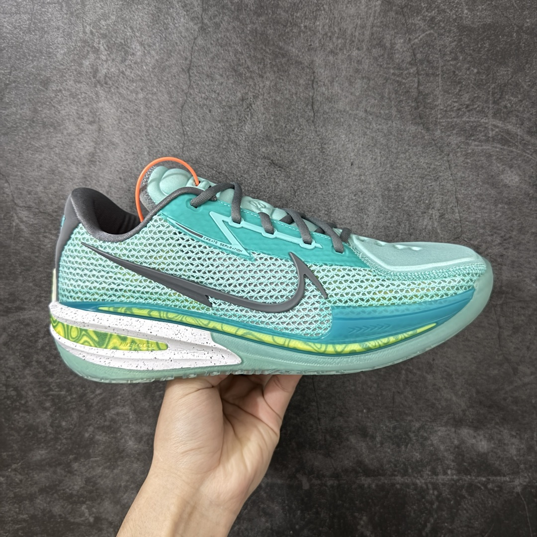 【Star版】 Nike Air Zoom G.T.Cut1圆头 低帮 篮球鞋 GT1 绿色 CZ0175-901 行业巅峰之作 全新版本 市场天花板 原鞋购入开发 原数据升级打造 光气垫就是市场独一无二的！ 版型，细节，材质，全部最大还原公司货的味道！ 顶级品质 鞋型 细节清洁度各方面把控到位 气压充足 正确大底 防滑抗扭 支持任何场景实战 市场实战系列第一梯队产品‼️ 尺码：40 40.5 41 42 42.5 43 44 44.5 45 45.5 46 47.5 48.5-莆田鞋