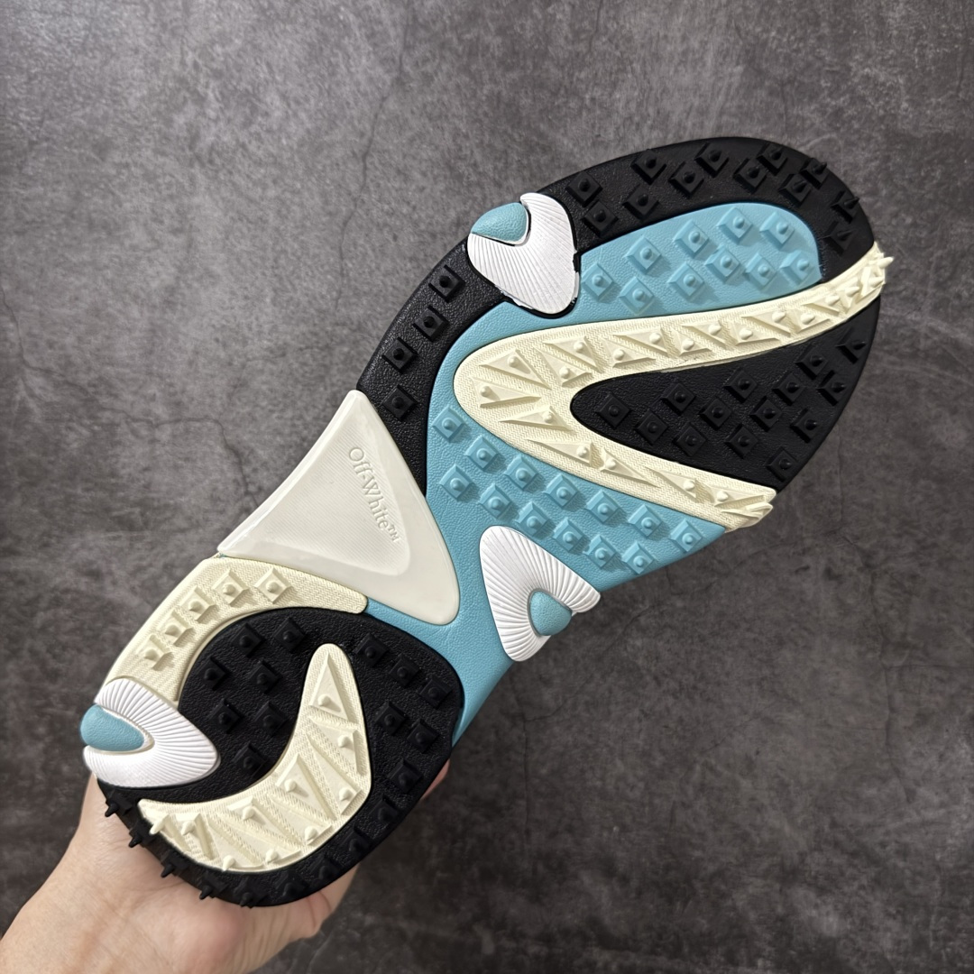 图片[9]-【OK纯原版本】OFF-WHITE OW运动鞋 春夏走秀款球鞋 所有配件均通过定做出产正品裁片 原版比例大箭头定制网眼布双拼牛皮进口机器针车 数控针距精准做工不输大牌里层为高密度透气网眼布/垫脚羊皮私模重工抓地橡胶底 后跟坡度最贴切原版鞋型脱模 厚底约4CM 原盒包装配 TPU大底 尺码：35-46-选品中心