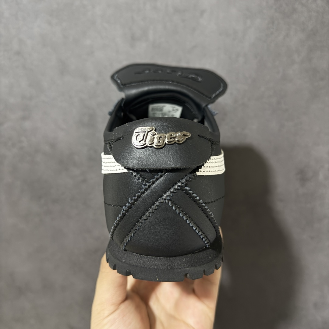 图片[4]-【公司级】Onitsuka Tiger鬼塚虎 MEXICO 66 GOLF 经典拼色翻盖复古舒适百搭 生活休闲鞋 男女同款 黑色 货号：1183C557-002 尺码：36-45-莆田鞋