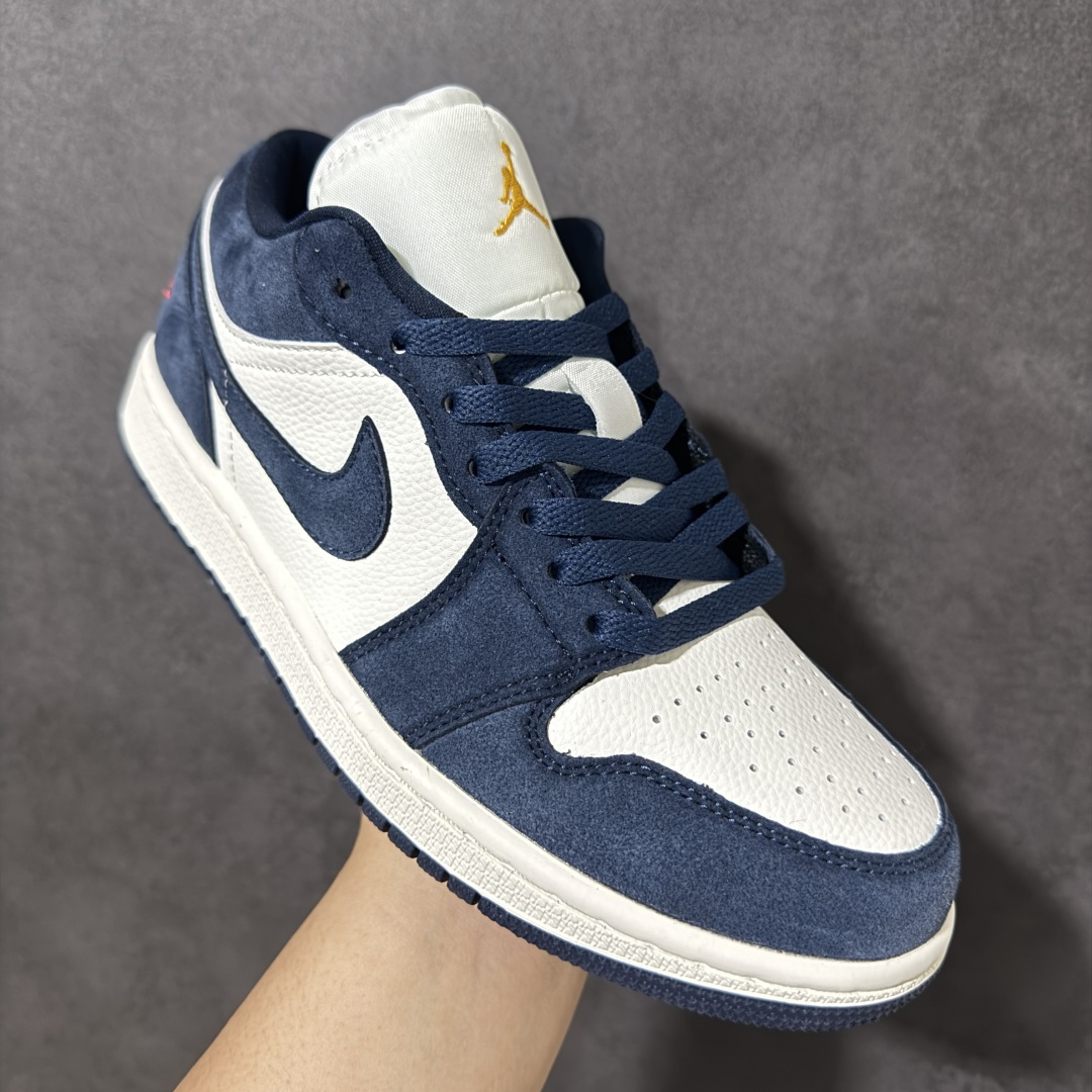 图片[3]-【S版】AJ1低帮 乔1系列 大厂纯原品质出货 超高清洁度 皮料切割干净无任何毛边 细节完美   货号：IO7448-400 尺码：36 36.5 37.5 38 38.5 39 40 40.5 41 42 42.5 43 44 44.5 45 46-莆田鞋
