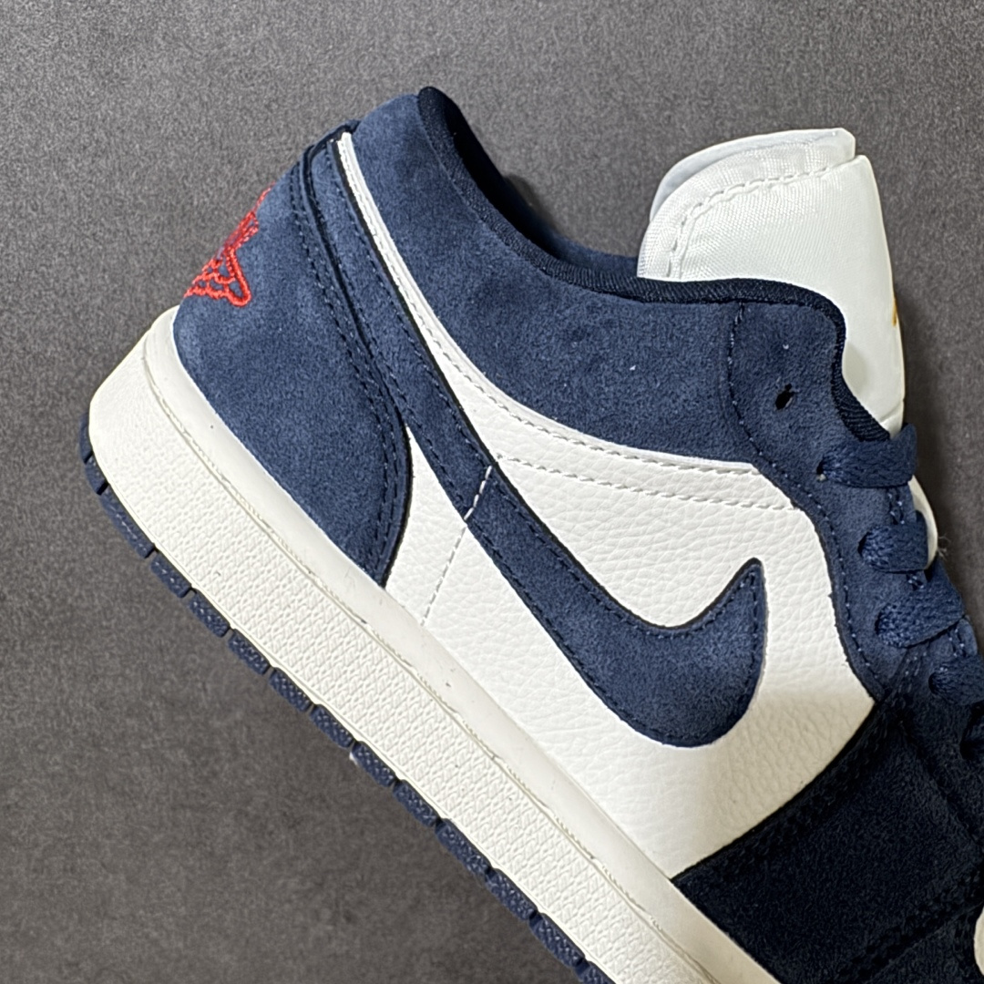 图片[7]-【S版】AJ1低帮 乔1系列 大厂纯原品质出货 超高清洁度 皮料切割干净无任何毛边 细节完美   货号：IO7448-400 尺码：36 36.5 37.5 38 38.5 39 40 40.5 41 42 42.5 43 44 44.5 45 46-莆田鞋