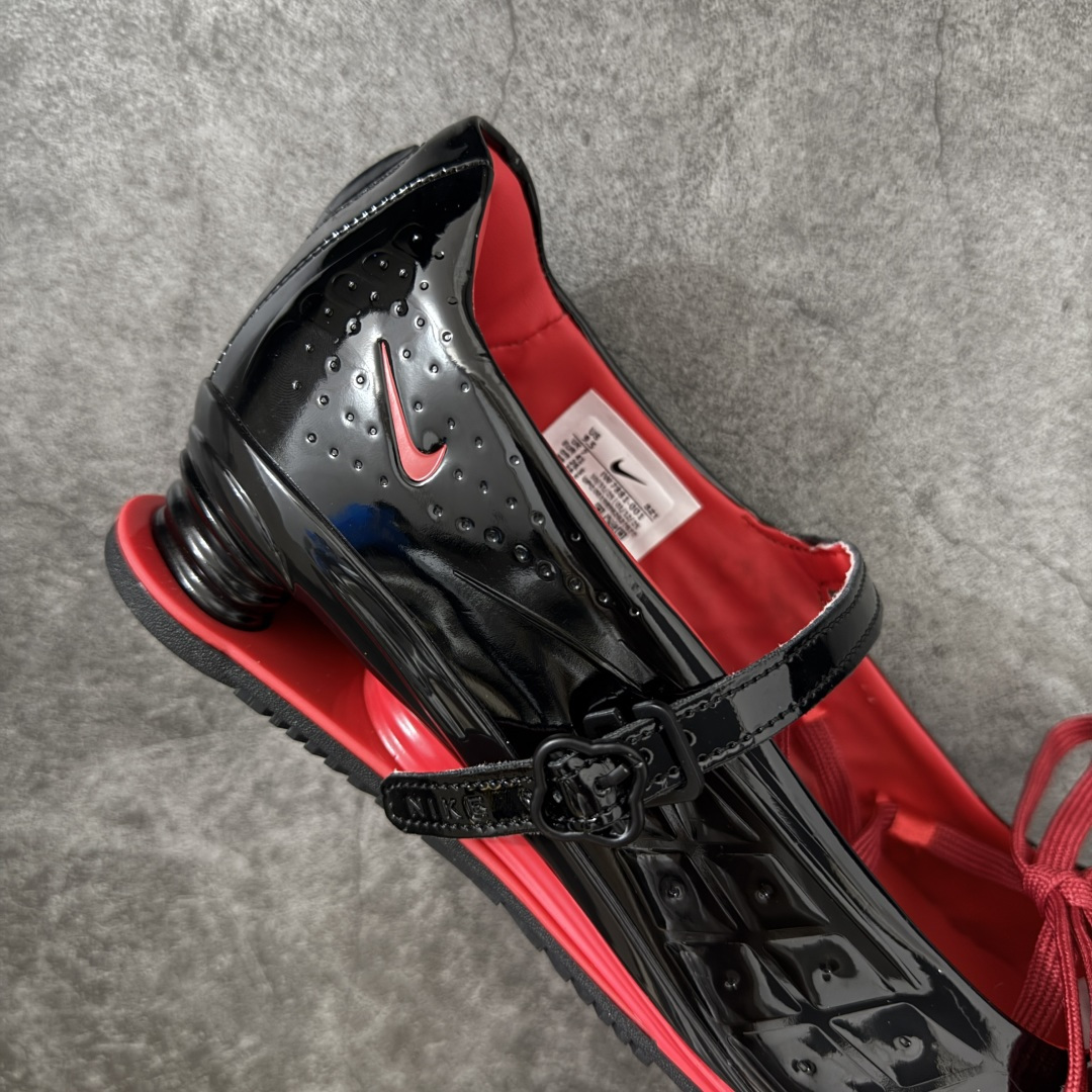 Nike Shox Z Calistra Labelhood 耐克舒适贴合玛丽珍鞋 女款黑红耐克蕾虎联名