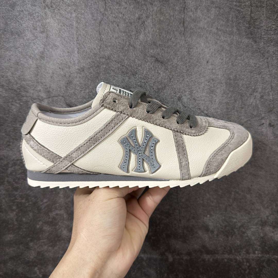 MLB CHEESE 绒面革 时尚复古 休闲舒适百搭 低帮板鞋货号: 3ASXEE16N尺码: 35.5