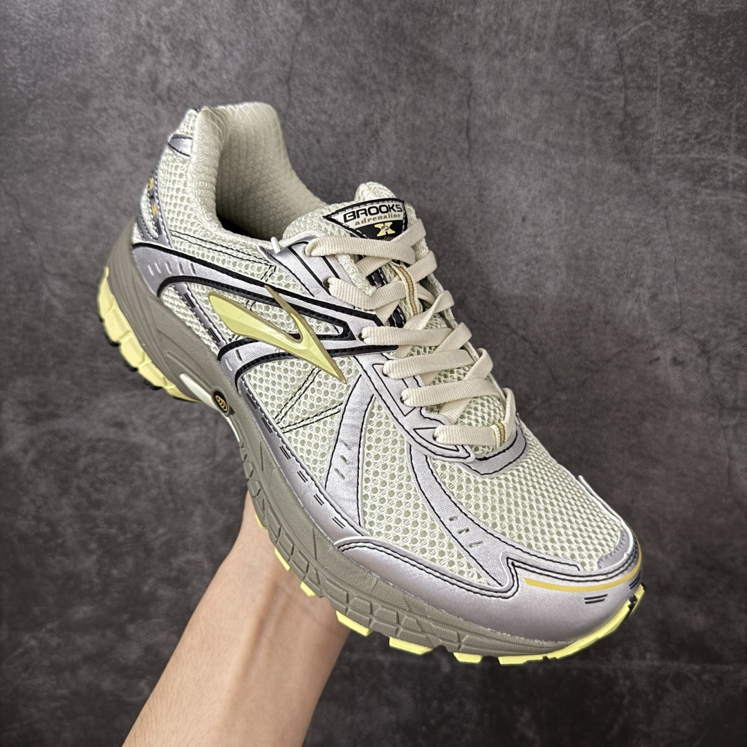 Brooks布鲁克斯 Adrenaline GTS 10 缓震马拉松氮气慢跑鞋货号: 1D 096尺码: