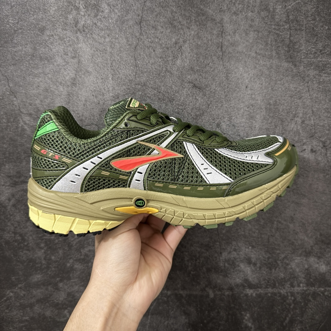Brooks布鲁克斯 Adrenaline GTS 10 缓震马拉松氮气慢跑鞋货号: 1D 372尺码: