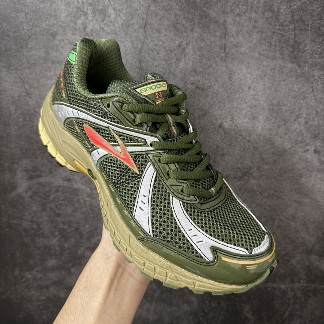 Brooks布鲁克斯 Adrenaline GTS 10 缓震马拉松氮气慢跑鞋货号: 1D 372尺码: