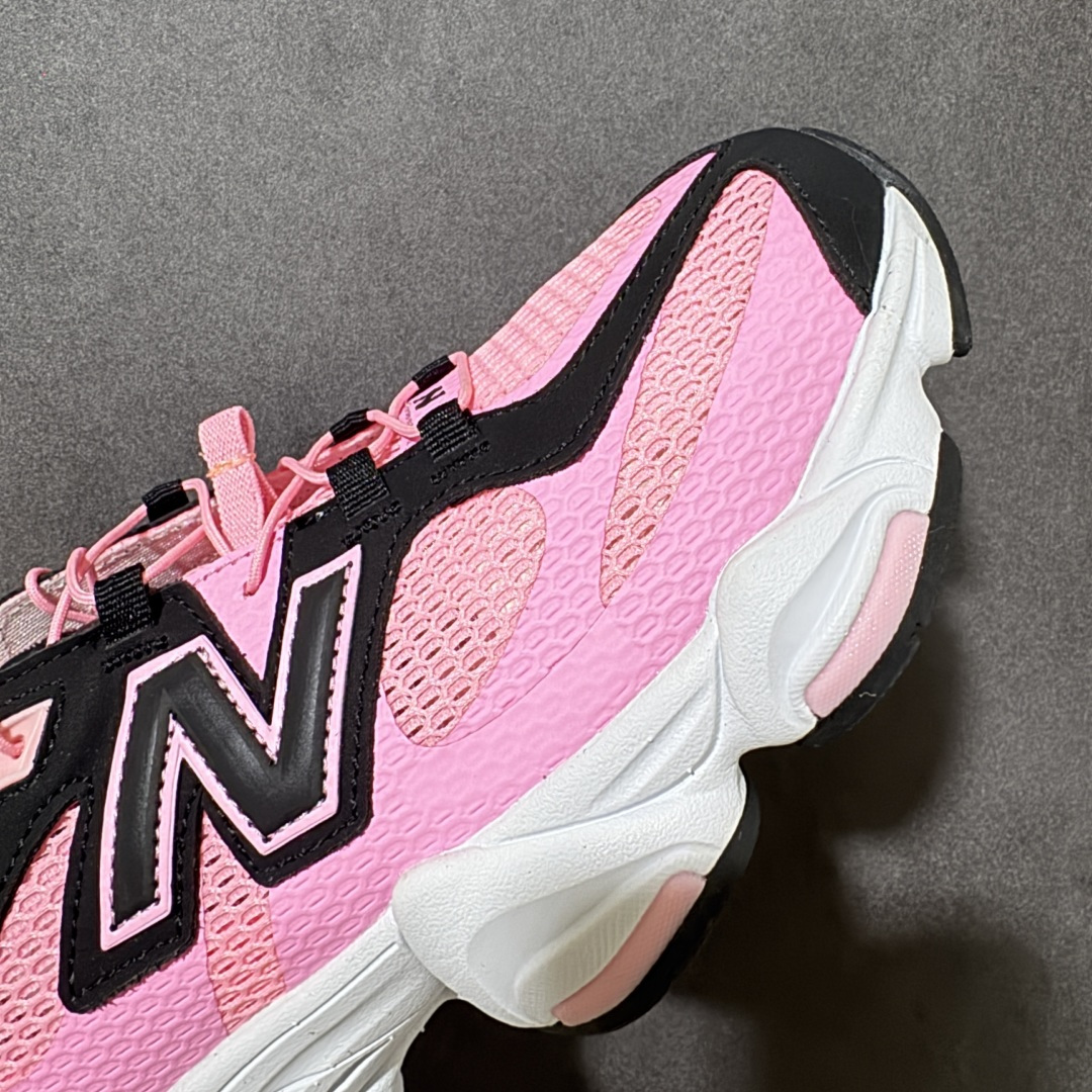 图片[8]-【公司级】New Balance NB 9060 复古单品 9060凉鞋 鞋款灵感源自设计师本人对夏日的怀日回忆。鞋面大身由空间双格及磨砂鞋面拼接而生，配以柔和、温暖的粉橘色调，夏日氛围拉满采用大面积网眼以及麂皮材质覆盖鞋身，还原经典气质。搭载ABZORB避震科技，由泡沫聚酯制成，上脚可以有效减少由鞋底反弹对身体及双腿的冲击 货号：U90608AD 尺码：36 37 37.5 38 38.5 39.5 40 40.5 41-莆田鞋