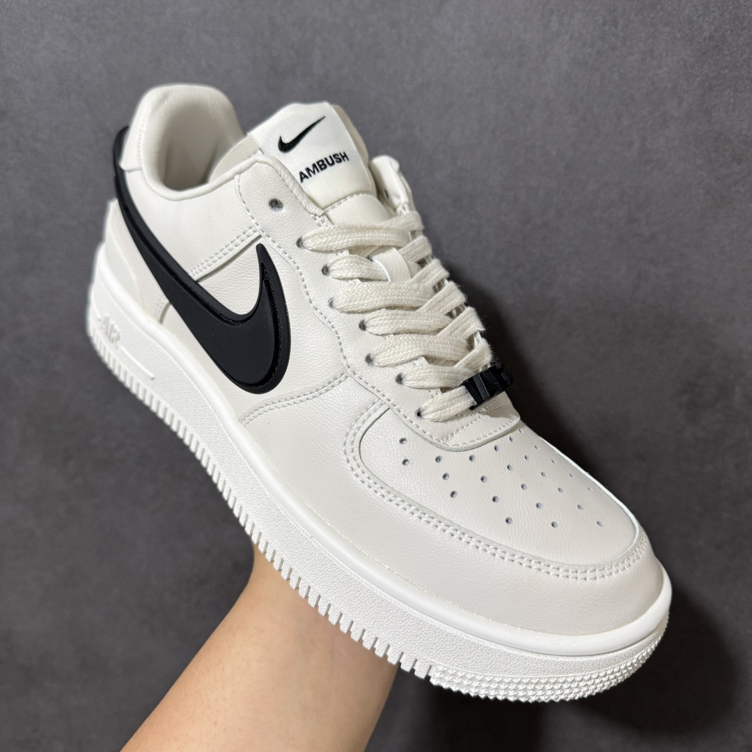 图片[3]-【公司级】Ambush x AF1 Air Force 1 Low 空军一号低帮运动板鞋 联名大钩白黑 DV3464-002 独家正确版 完美出品 高端外贸 零售客户首选 AMBUSH X AF1 Low 联名款 原鞋开版 耗时3个月匠心打造 原厂进口纳帕皮料 人工甩皮 全新正确RB原大底 上手上脚复刻正品质感 尺码： 36-45-莆田鞋