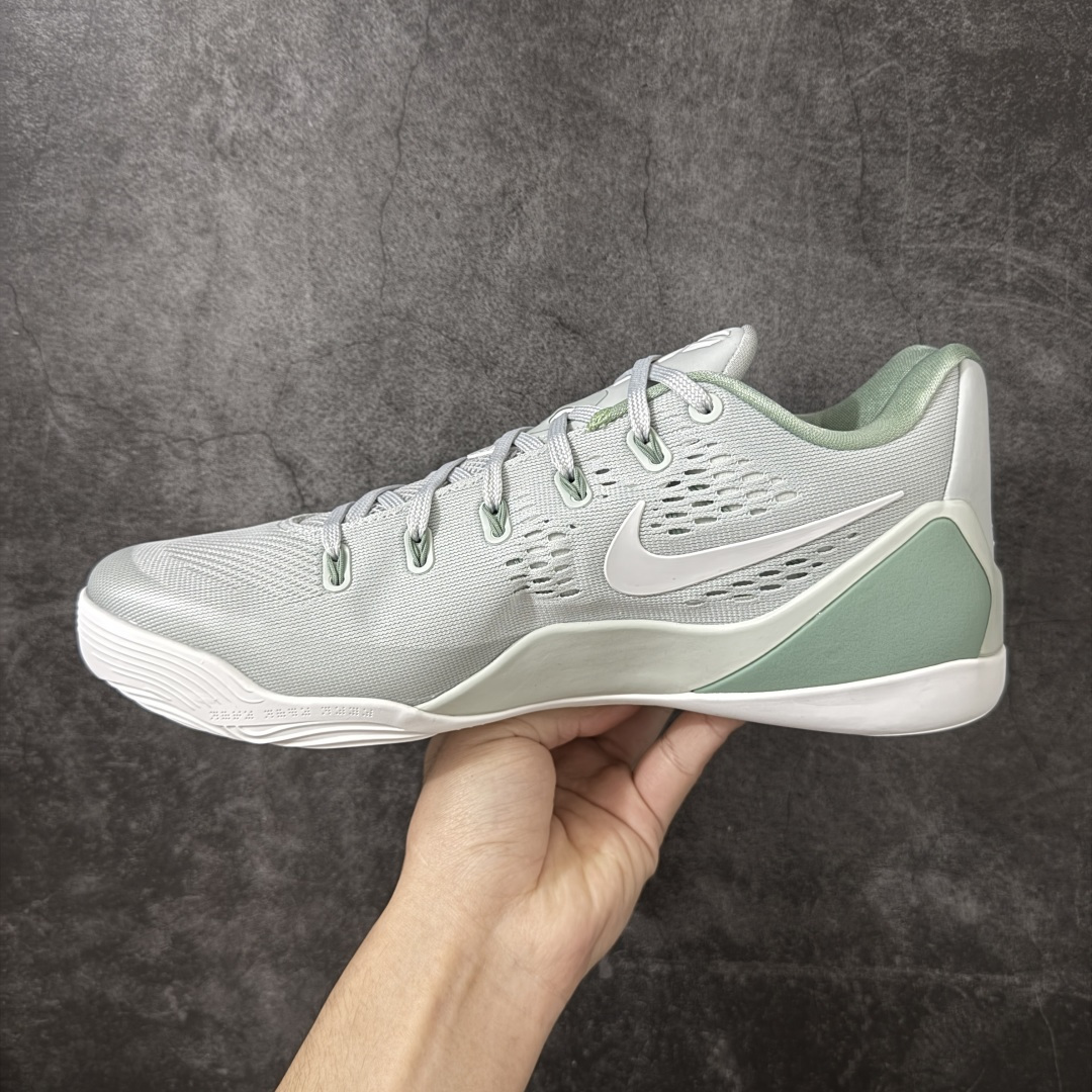 图片[2]-【GX绿x版本】Nike Kobe 9 Elite Low Protro 浅绿色 科比九代 货号：IH1401-003 完美复刻公司货 React科技鞋垫加持 实战配置直接拉满 原楦纸板开发 鞋身流线型、后跟塑形 区分土肥圆 原厂针织鞋面一针一线匹配原版 全身鞋材卡料色独家定制 唯一万针立体刺绣SWOOSH 真实底模最大50.5 实战利器 专供海外市场 独立原厂模具 首批不拼图大几率过验 亲测已过 支持各种高强度实战 无需担心 补货周期极长 脚宽建议买大半码 科比系列前掌偏窄 支持七天无理由退换 尺码： 40 40.5 41 42 42.5 43 44 44.5 45 46 47.5 48.5-莆田鞋