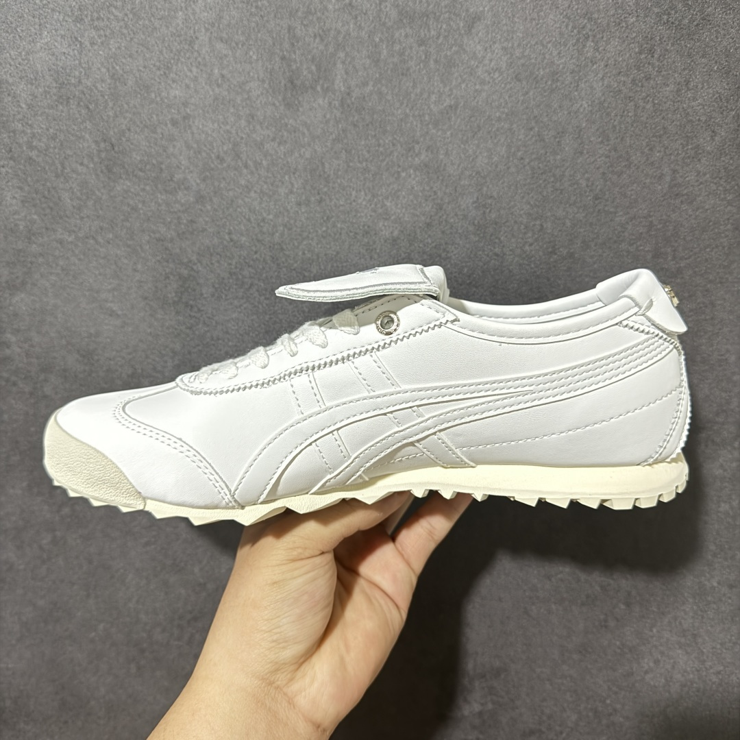 图片[2]-【公司级】Onitsuka Tiger鬼塚虎 MEXICO 66 GOLF 经典拼色翻盖复古舒适百搭 生活休闲鞋 男女同款 黑色 货号：1183C557-100 尺码：36-45-莆田鞋