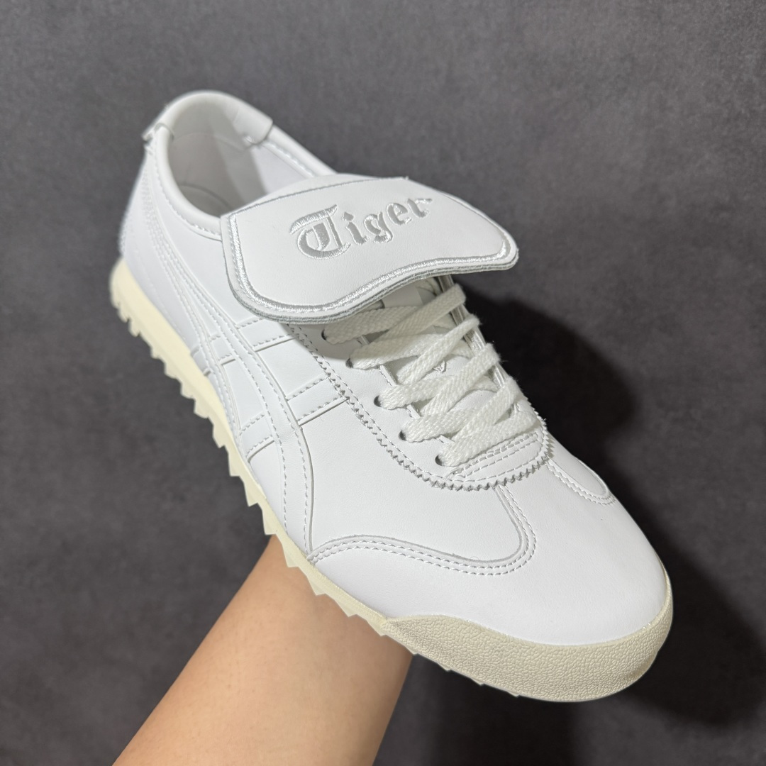 图片[3]-【公司级】Onitsuka Tiger鬼塚虎 MEXICO 66 GOLF 经典拼色翻盖复古舒适百搭 生活休闲鞋 男女同款 黑色 货号：1183C557-100 尺码：36-45-莆田鞋