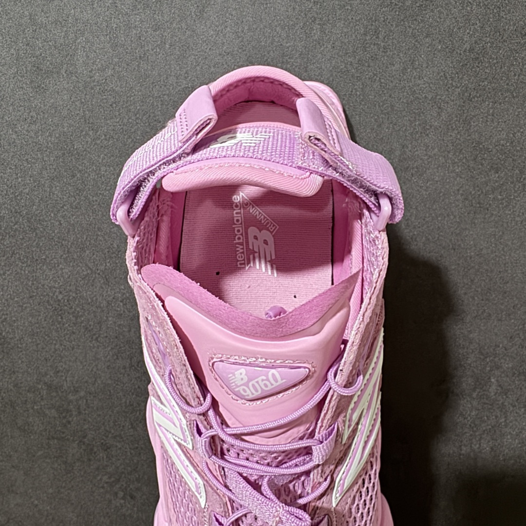 图片[6]-【公司级】New Balance 9060系列 新百伦 复古休闲运动慢跑鞋 鞋面大身由空间双格及磨砂鞋面拼接而生 采用大面积网眼以及麂皮材质覆盖鞋身 还原经典气质 搭载ABZORB避震科技 由泡沫聚酯制成 上脚可以有效减少由鞋底反弹对身体及双腿的冲击力 货号：U90607DG 尺码：36 37 37.5 38 38.5 39.5 40 40.5 41.5-莆田鞋