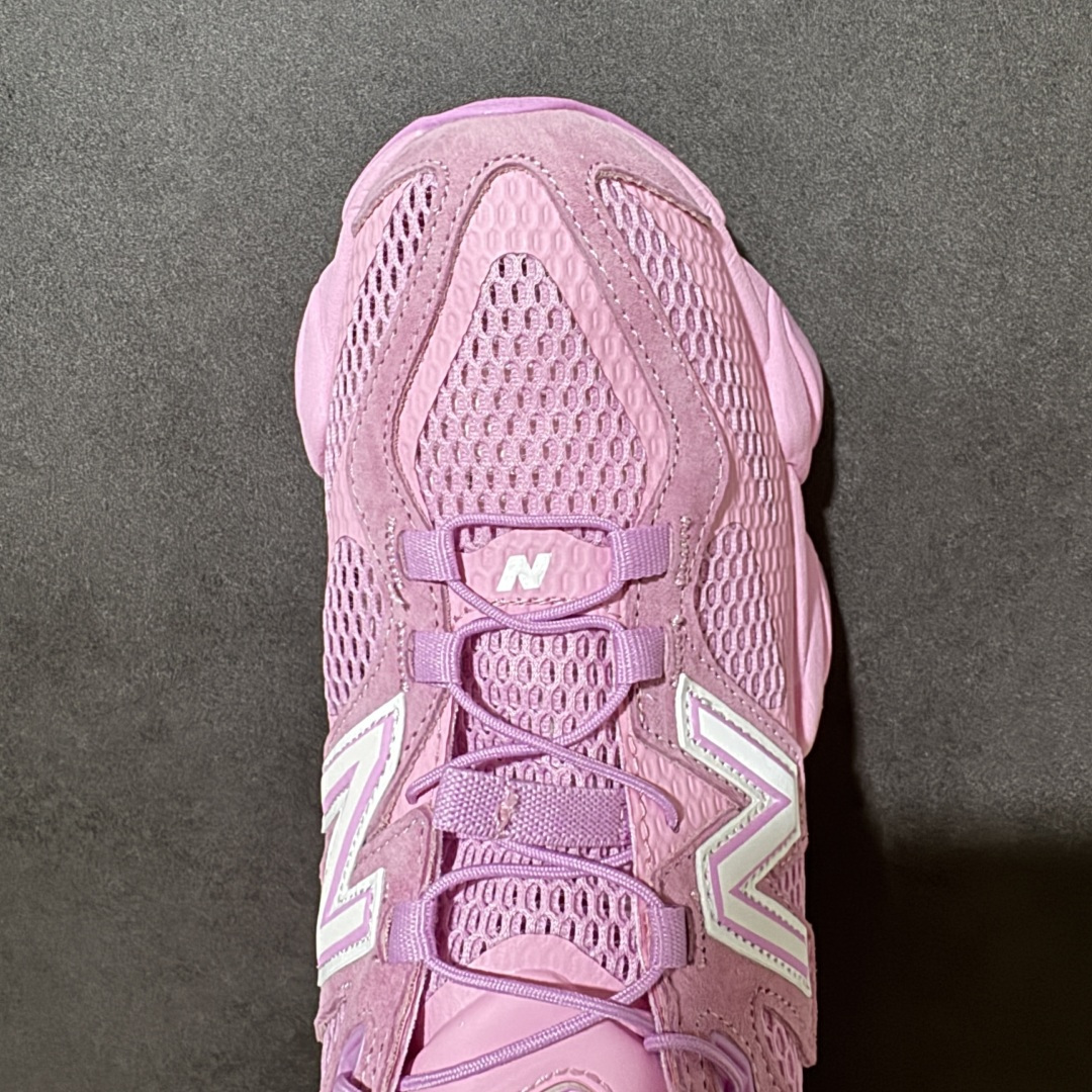 图片[5]-【公司级】New Balance 9060系列 新百伦 复古休闲运动慢跑鞋 鞋面大身由空间双格及磨砂鞋面拼接而生 采用大面积网眼以及麂皮材质覆盖鞋身 还原经典气质 搭载ABZORB避震科技 由泡沫聚酯制成 上脚可以有效减少由鞋底反弹对身体及双腿的冲击力 货号：U90607DG 尺码：36 37 37.5 38 38.5 39.5 40 40.5 41.5-莆田鞋