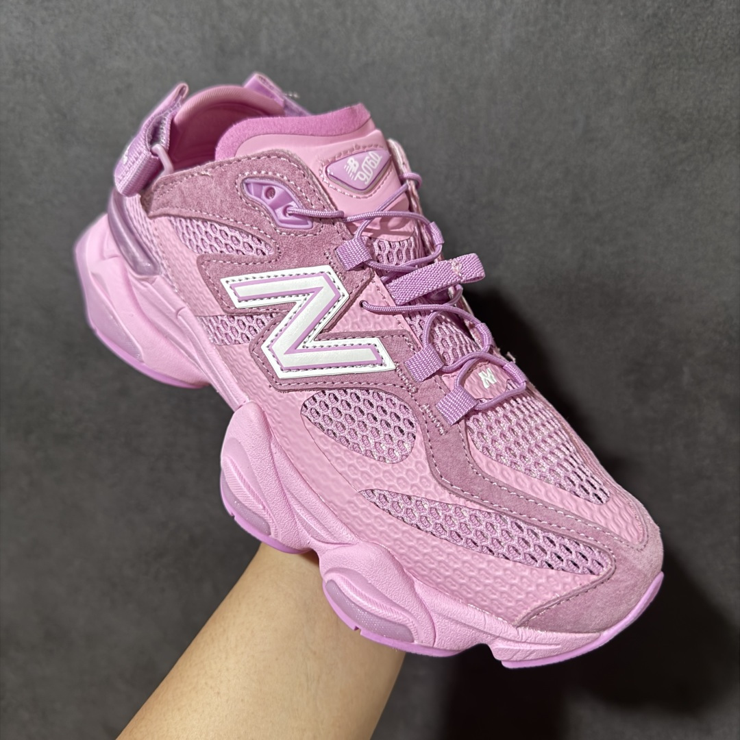 图片[3]-【公司级】New Balance 9060系列 新百伦 复古休闲运动慢跑鞋 鞋面大身由空间双格及磨砂鞋面拼接而生 采用大面积网眼以及麂皮材质覆盖鞋身 还原经典气质 搭载ABZORB避震科技 由泡沫聚酯制成 上脚可以有效减少由鞋底反弹对身体及双腿的冲击力 货号：U90607DG 尺码：36 37 37.5 38 38.5 39.5 40 40.5 41.5-莆田鞋