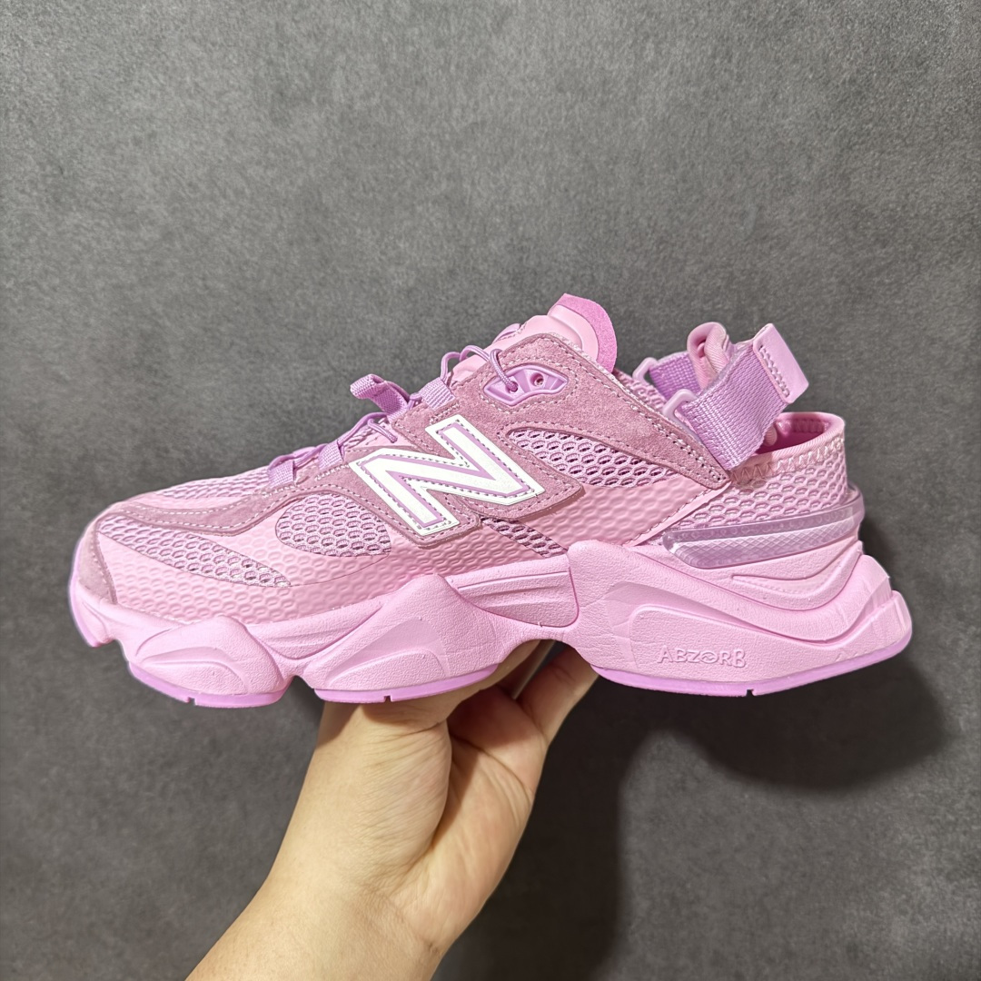 图片[2]-【公司级】New Balance 9060系列 新百伦 复古休闲运动慢跑鞋 鞋面大身由空间双格及磨砂鞋面拼接而生 采用大面积网眼以及麂皮材质覆盖鞋身 还原经典气质 搭载ABZORB避震科技 由泡沫聚酯制成 上脚可以有效减少由鞋底反弹对身体及双腿的冲击力 货号：U90607DG 尺码：36 37 37.5 38 38.5 39.5 40 40.5 41.5-莆田鞋