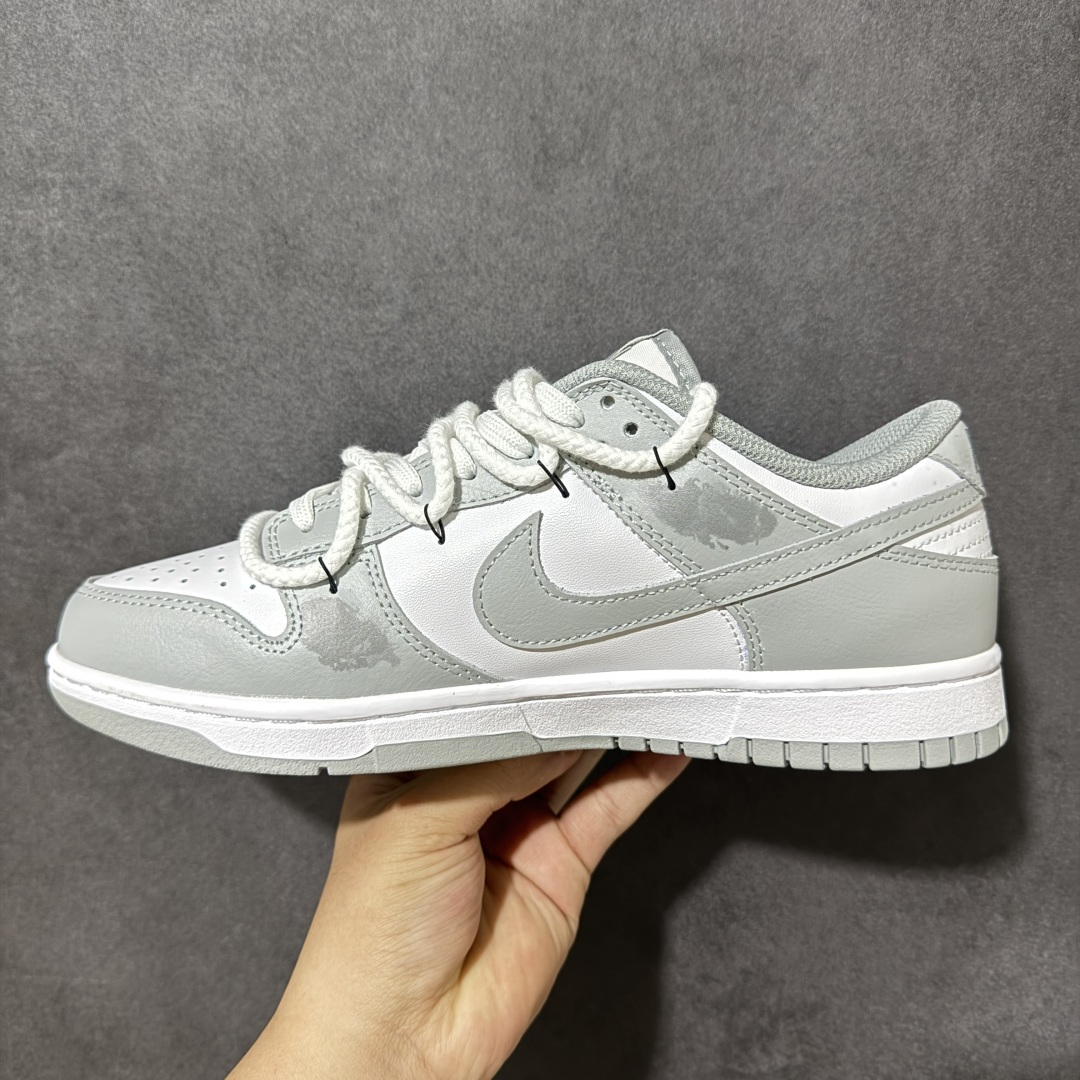 图片[2]-【YC版本】Nike SB Dunk Low 绑带 周年高端定制 低帮休闲板鞋 HF5441-105  #定制鞋盒 大厂纯原品质出货 超高清洁度 皮料切割干净无任何毛边 细节完美   尺码：40 40.5 41 42 42.5 43 44 44.5 45 46-选品中心