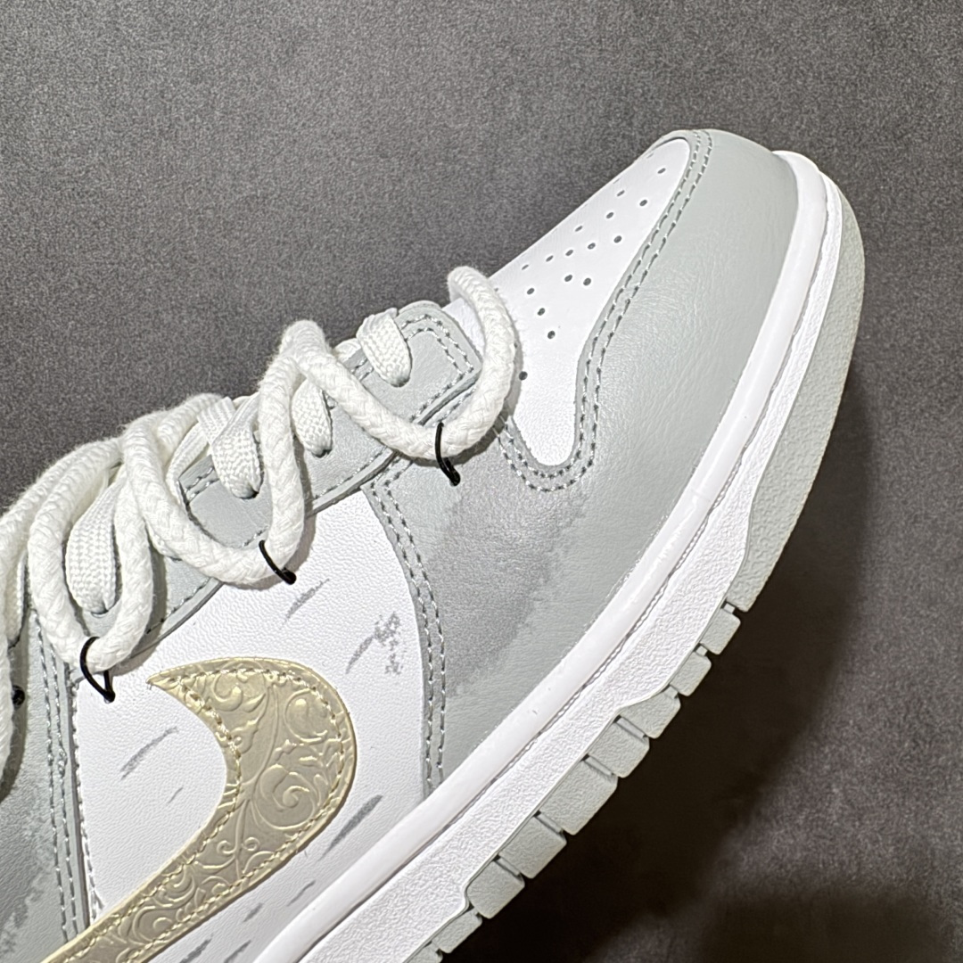 图片[8]-【YC版本】Nike SB Dunk Low 绑带 周年高端定制 低帮休闲板鞋 HF5441-105  #定制鞋盒 大厂纯原品质出货 超高清洁度 皮料切割干净无任何毛边 细节完美   尺码：40 40.5 41 42 42.5 43 44 44.5 45 46-选品中心
