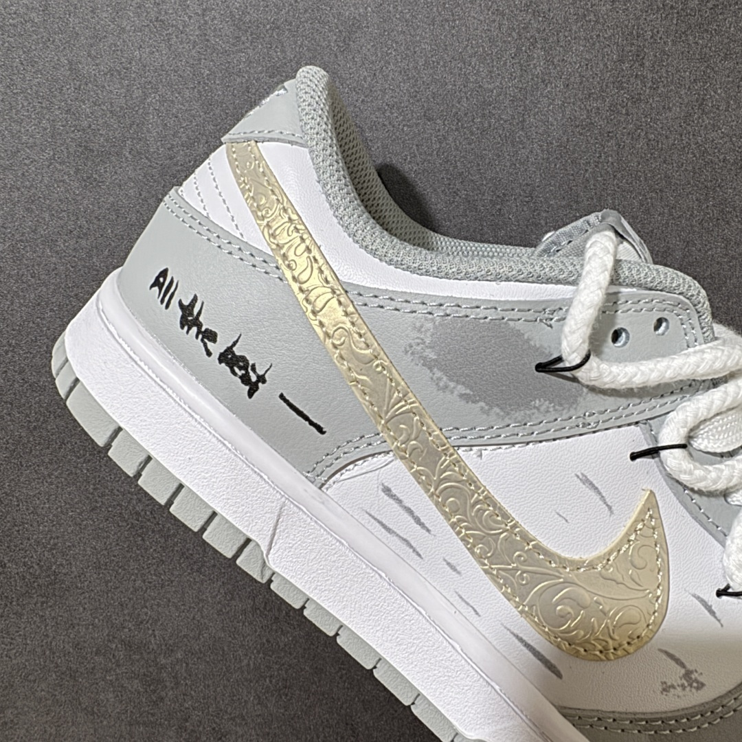 图片[7]-【YC版本】Nike SB Dunk Low 绑带 周年高端定制 低帮休闲板鞋 HF5441-105  #定制鞋盒 大厂纯原品质出货 超高清洁度 皮料切割干净无任何毛边 细节完美   尺码：40 40.5 41 42 42.5 43 44 44.5 45 46-选品中心