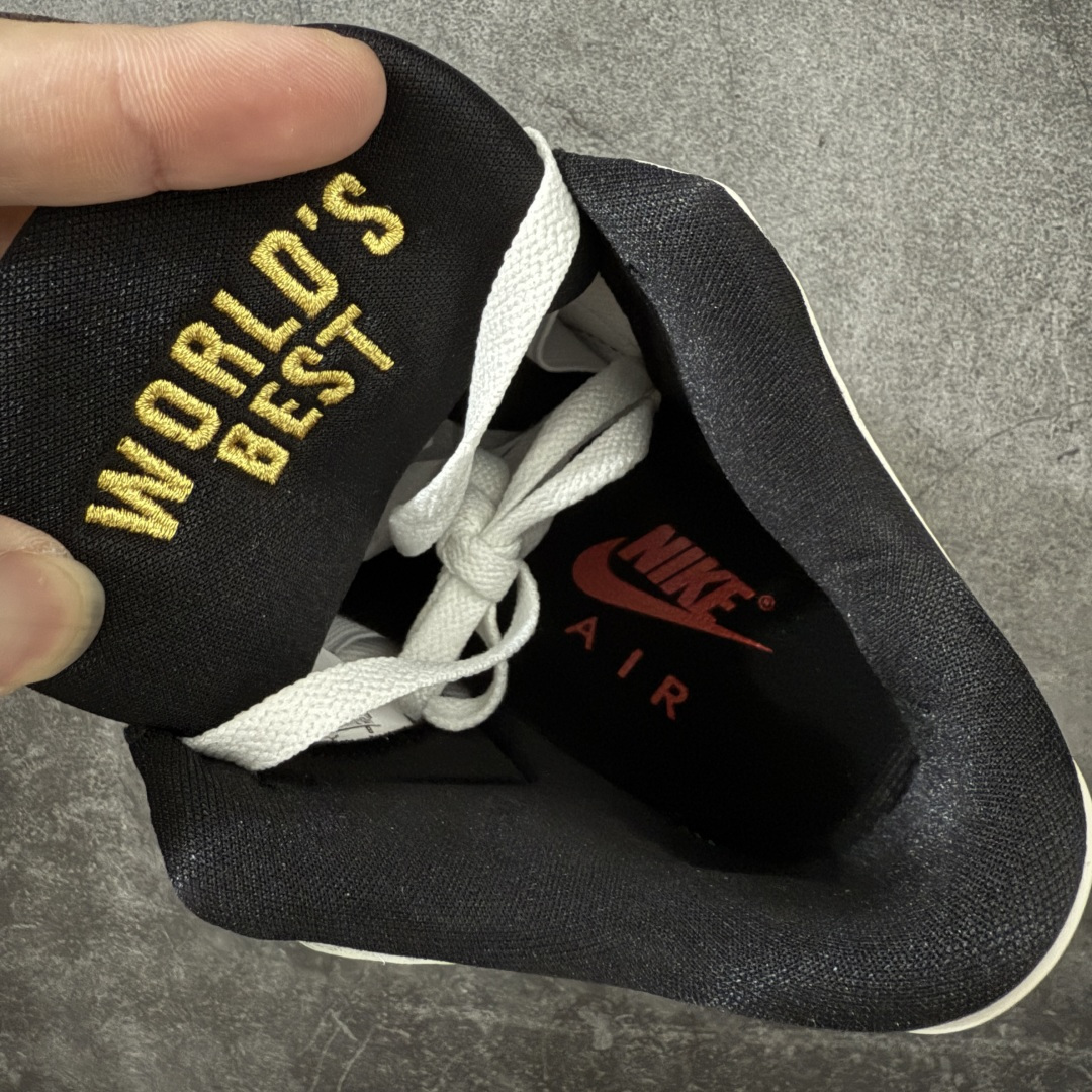 图片[7]-【原厂版】Jordan Air Jordan 3 Retro OG\”World\’s Best Dad\” AJ3父亲节限定 舒适百搭 复古篮球鞋 男女同款 白黑 IF4396-103 原厂皮料 原装细纹磨砂爆裂纹 原楦原纸板开发 确保原汁原味 原厂皮料质感色泽绝无偏差 完美中底拉帮 原厂中底钢印 原档案大底 如假白送 大底纹路 气垫通透度PU的回弹性均百分百还原 原厂电绣鞋舌飞人刺绣针数立体讲究精细欢迎对比正品原鞋 尺码：36-47.5-莆田鞋