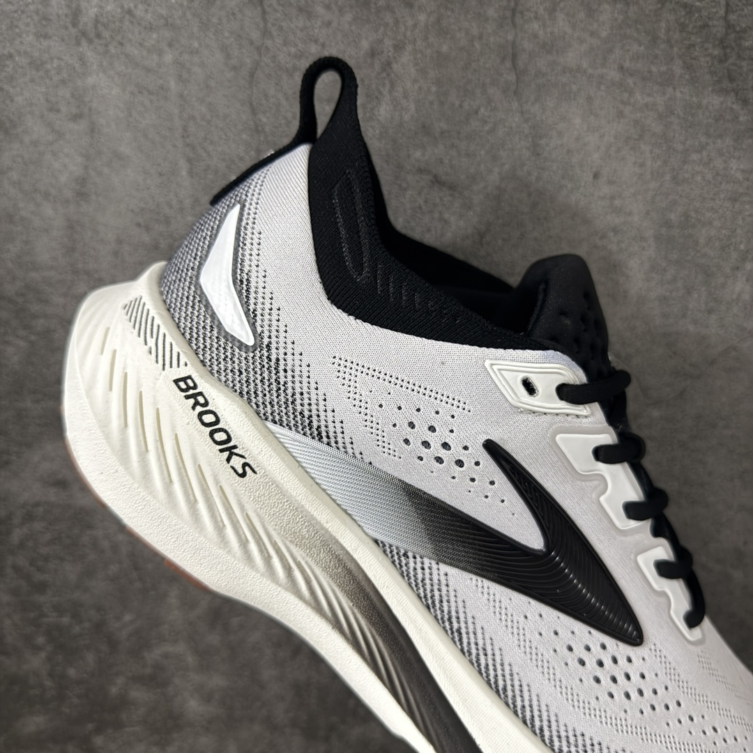 图片[7]-【BT纯原】Brooks Glycerin 23 布鲁克斯甘油 男女同款 正宗发泡超临界跑鞋 鞋面透气网眼 穿着舒适四季能穿 鞋面采用原厂甲卡梭织布此工艺只有DG那边才能做好 中底采用 DNA Tuned 超临界发泡 前掌DNA FLASH V2 抓地防滑耐磨 轻量竞速 日常跑步/马拉松/通勤最适合不过 超临界：核心特点 材质与脚感：采用EVA与TPU混合的超临界发泡材料，脚感软弹，回弹比Ortholite更快，重量更轻（单只约150克），能有效提升能量回馈，目前算最核心的中底！ ​采用原厂1：1 原盒原标 原厂欧索奈鞋垫 一切细节 做工以及脚感均做到完美还原 欢迎品鉴💪 尺码：35.5 36 36.5 37.5 38 38.5 39 40 40.5 41 42 42.5 43 44 44.5 45 46 46.5 47.5-莆田鞋