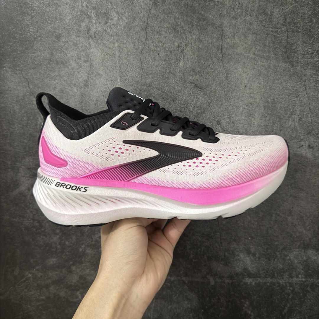 【BT纯原】Brooks Glycerin 23 布鲁克斯甘油 男女同款 正宗发泡超临界跑鞋 鞋面透气网眼 穿着舒适四季能穿 鞋面采用原厂甲卡梭织布此工艺只有DG那边才能做好 中底采用 DNA Tuned 超临界发泡 前掌DNA FLASH V2 抓地防滑耐磨 轻量竞速 日常跑步/马拉松/通勤最适合不过 超临界：核心特点 材质与脚感：采用EVA与TPU混合的超临界发泡材料，脚感软弹，回弹比Ortholite更快，重量更轻（单只约150克），能有效提升能量回馈，目前算最核心的中底！ ​采用原厂1：1 原盒原标 原厂欧索奈鞋垫 一切细节 做工以及脚感均做到完美还原 欢迎品鉴💪 尺码：35.5 36 36.5 37.5 38 38.5 39 40 40.5 41 42 42.5 43 44 44.5 45 46 46.5 47.5-莆田鞋