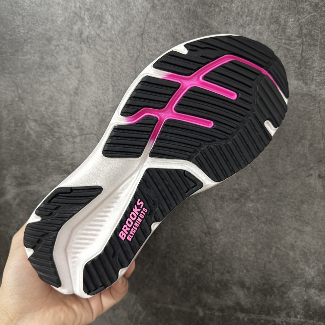图片[9]-【BT纯原】Brooks Glycerin 23 布鲁克斯甘油 男女同款 正宗发泡超临界跑鞋 鞋面透气网眼 穿着舒适四季能穿 鞋面采用原厂甲卡梭织布此工艺只有DG那边才能做好 中底采用 DNA Tuned 超临界发泡 前掌DNA FLASH V2 抓地防滑耐磨 轻量竞速 日常跑步/马拉松/通勤最适合不过 超临界：核心特点 材质与脚感：采用EVA与TPU混合的超临界发泡材料，脚感软弹，回弹比Ortholite更快，重量更轻（单只约150克），能有效提升能量回馈，目前算最核心的中底！ ​采用原厂1：1 原盒原标 原厂欧索奈鞋垫 一切细节 做工以及脚感均做到完美还原 欢迎品鉴💪 尺码：35.5 36 36.5 37.5 38 38.5 39 40 40.5 41 42 42.5 43 44 44.5 45 46 46.5 47.5-莆田鞋
