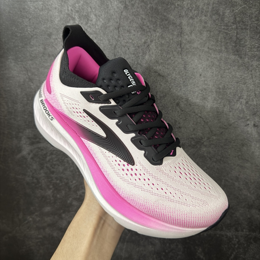 图片[3]-【BT纯原】Brooks Glycerin 23 布鲁克斯甘油 男女同款 正宗发泡超临界跑鞋 鞋面透气网眼 穿着舒适四季能穿 鞋面采用原厂甲卡梭织布此工艺只有DG那边才能做好 中底采用 DNA Tuned 超临界发泡 前掌DNA FLASH V2 抓地防滑耐磨 轻量竞速 日常跑步/马拉松/通勤最适合不过 超临界：核心特点 材质与脚感：采用EVA与TPU混合的超临界发泡材料，脚感软弹，回弹比Ortholite更快，重量更轻（单只约150克），能有效提升能量回馈，目前算最核心的中底！ ​采用原厂1：1 原盒原标 原厂欧索奈鞋垫 一切细节 做工以及脚感均做到完美还原 欢迎品鉴💪 尺码：35.5 36 36.5 37.5 38 38.5 39 40 40.5 41 42 42.5 43 44 44.5 45 46 46.5 47.5-莆田鞋