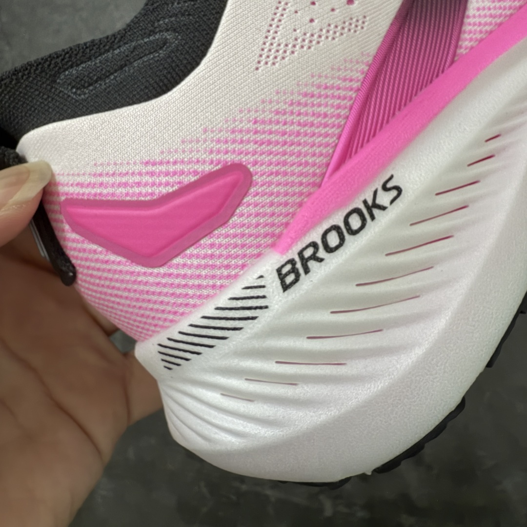 图片[3]-【BT纯原】Brooks Glycerin 23 布鲁克斯甘油 男女同款 正宗发泡超临界跑鞋 鞋面透气网眼 穿着舒适四季能穿 鞋面采用原厂甲卡梭织布此工艺只有DG那边才能做好 中底采用 DNA Tuned 超临界发泡 前掌DNA FLASH V2 抓地防滑耐磨 轻量竞速 日常跑步/马拉松/通勤最适合不过 超临界：核心特点 材质与脚感：采用EVA与TPU混合的超临界发泡材料，脚感软弹，回弹比Ortholite更快，重量更轻（单只约150克），能有效提升能量回馈，目前算最核心的中底！ ​采用原厂1：1 原盒原标 原厂欧索奈鞋垫 一切细节 做工以及脚感均做到完美还原 欢迎品鉴💪 尺码：35.5 36 36.5 37.5 38 38.5 39 40 40.5 41 42 42.5 43 44 44.5 45 46 46.5 47.5-莆田鞋