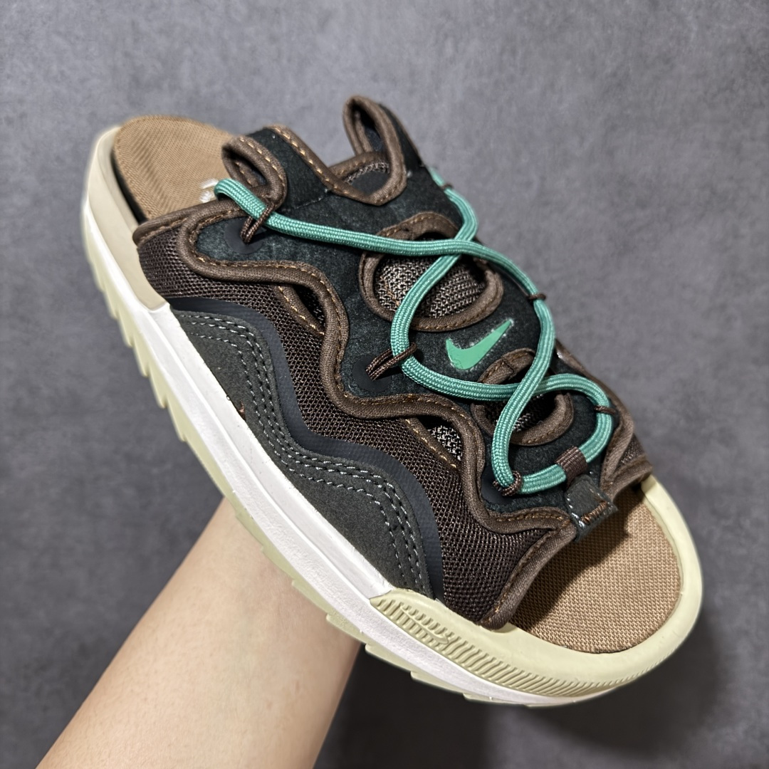 NIKE OFFLINE 2.0 舒适防滑防磨 休闲百搭一字拖鞋货号：CZ0332-002尺码：36-4