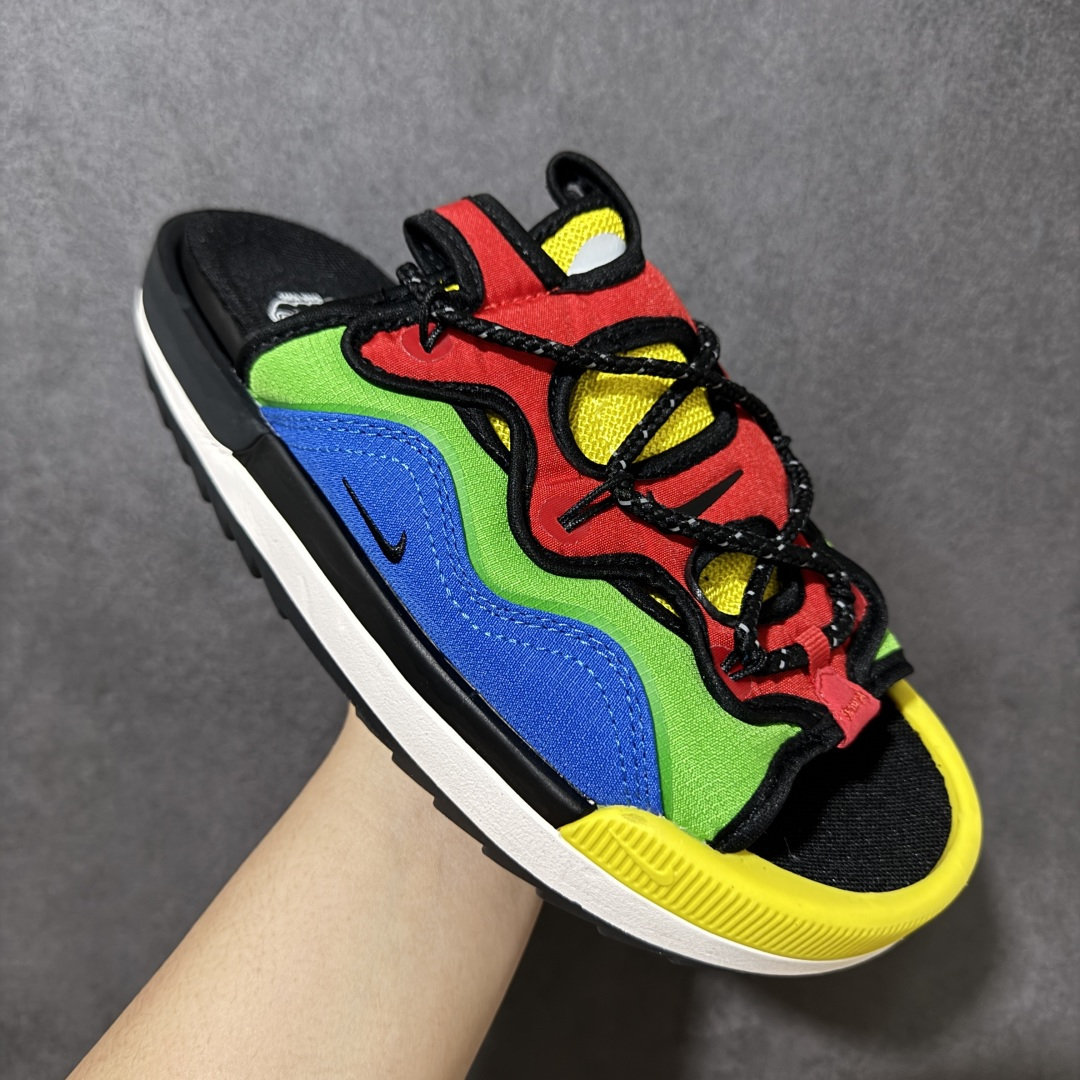 NIKE OFFLINE 2.0 舒适防滑防磨 休闲百搭一字拖鞋货号：CZ0332-002尺码：36-4