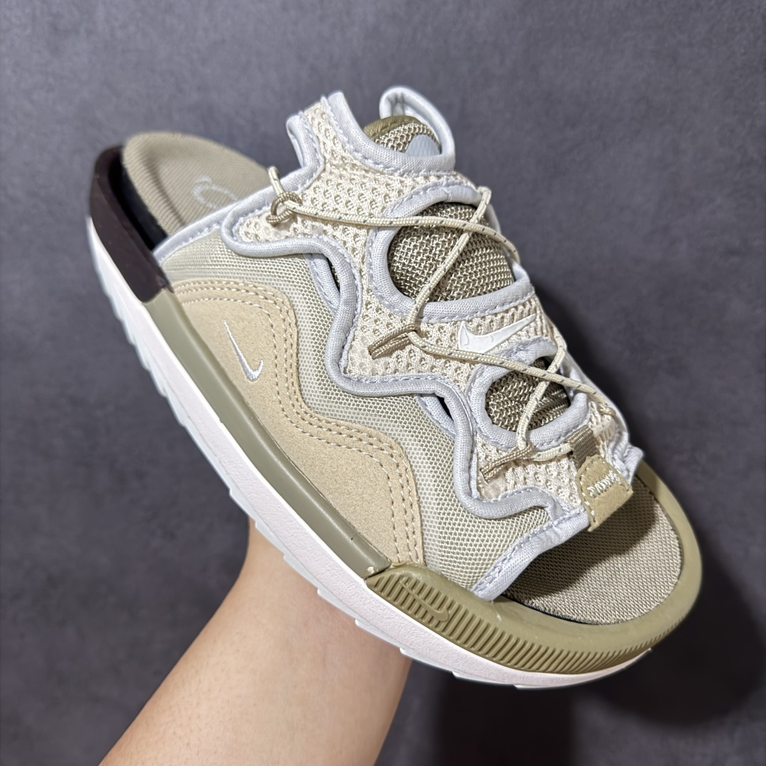 NIKE OFFLINE 2.0 舒适防滑防磨 休闲百搭一字拖鞋货号：CZ0332-002尺码：36-4