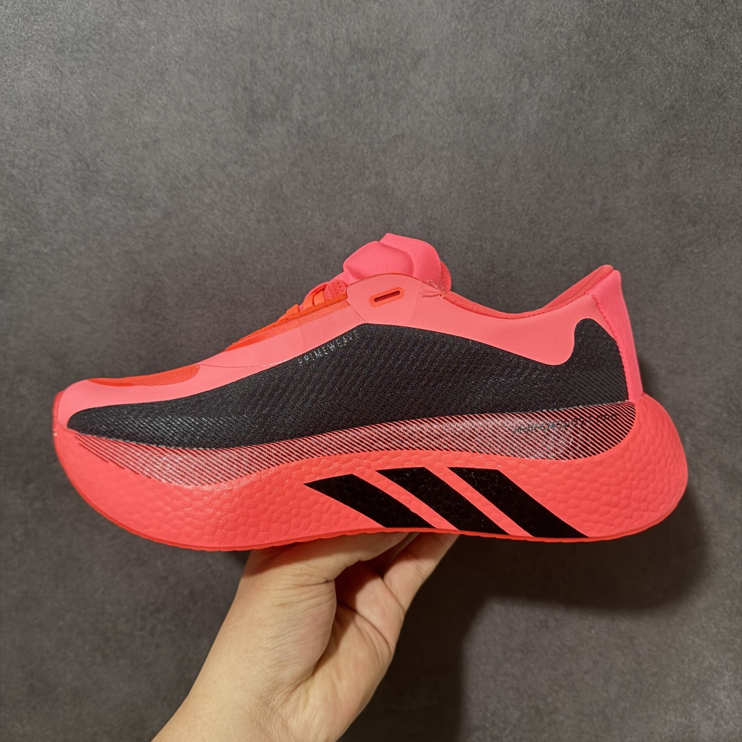 AD Hyper Boost Edge M 轻量竞速运动跑鞋CELERMESH针织网面非常轻薄 纤维间的