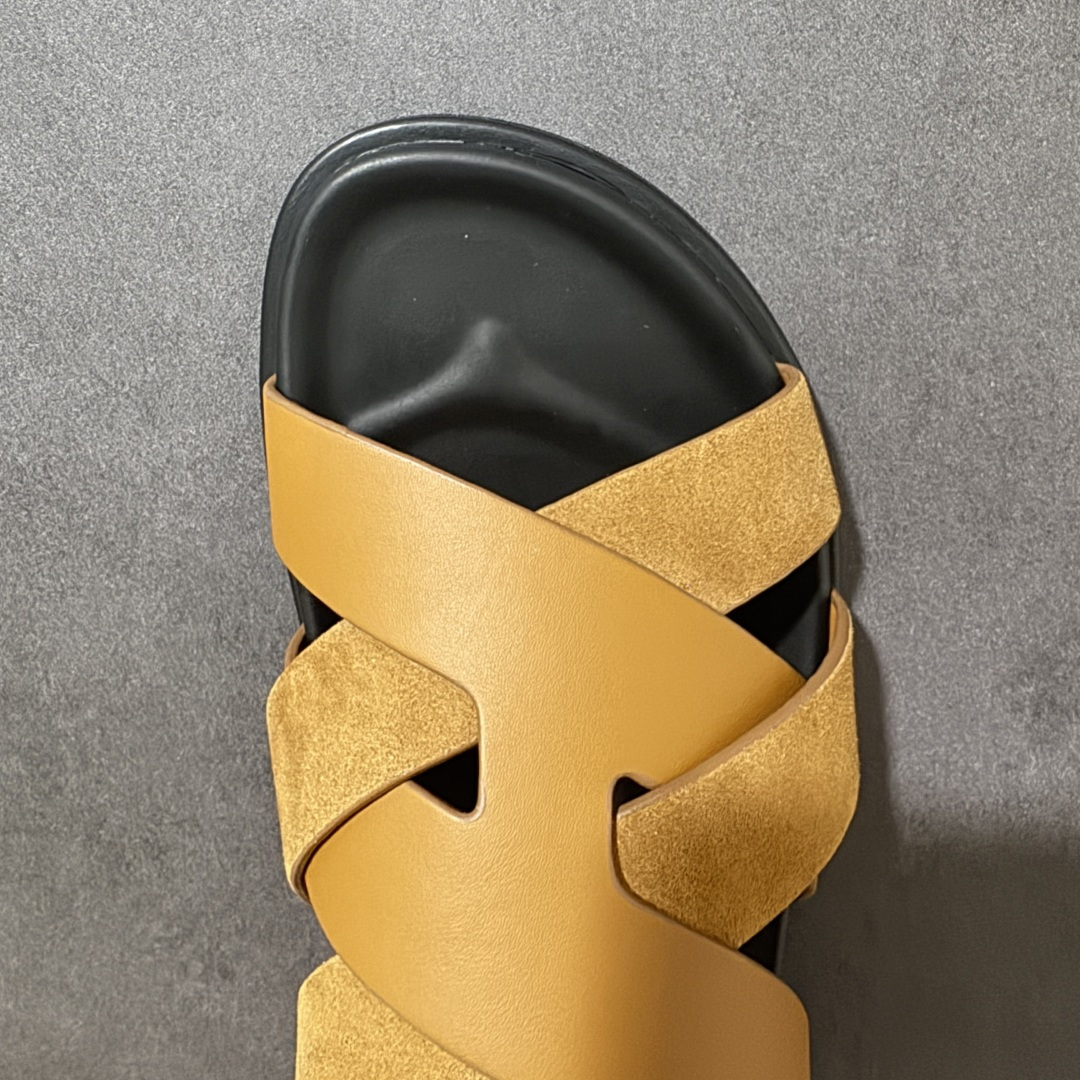 HERMES Sandales Chyprechevre Velours 皮面/绒面尺码：40-46编码