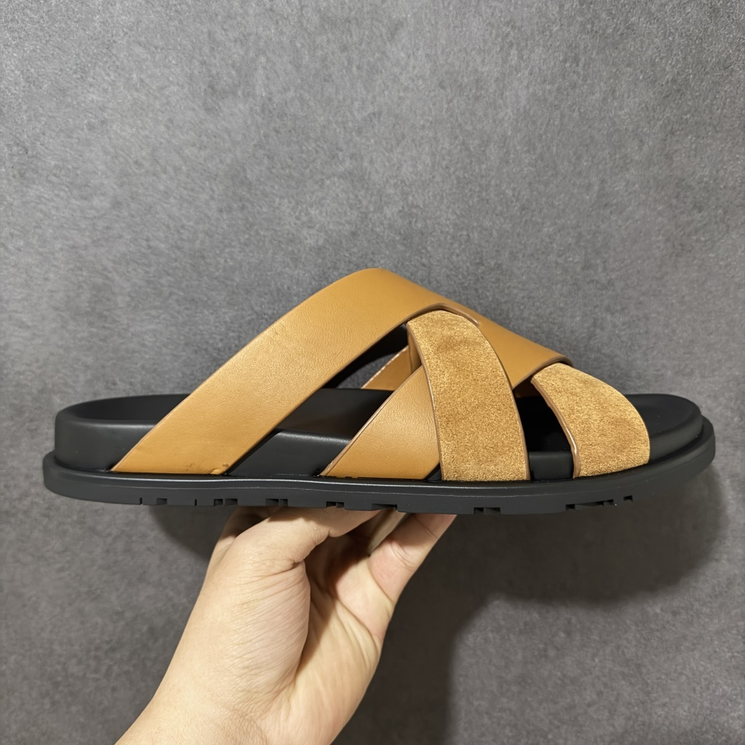 HERMES Sandales Chyprechevre Velours 皮面/绒面尺码：40-46编码