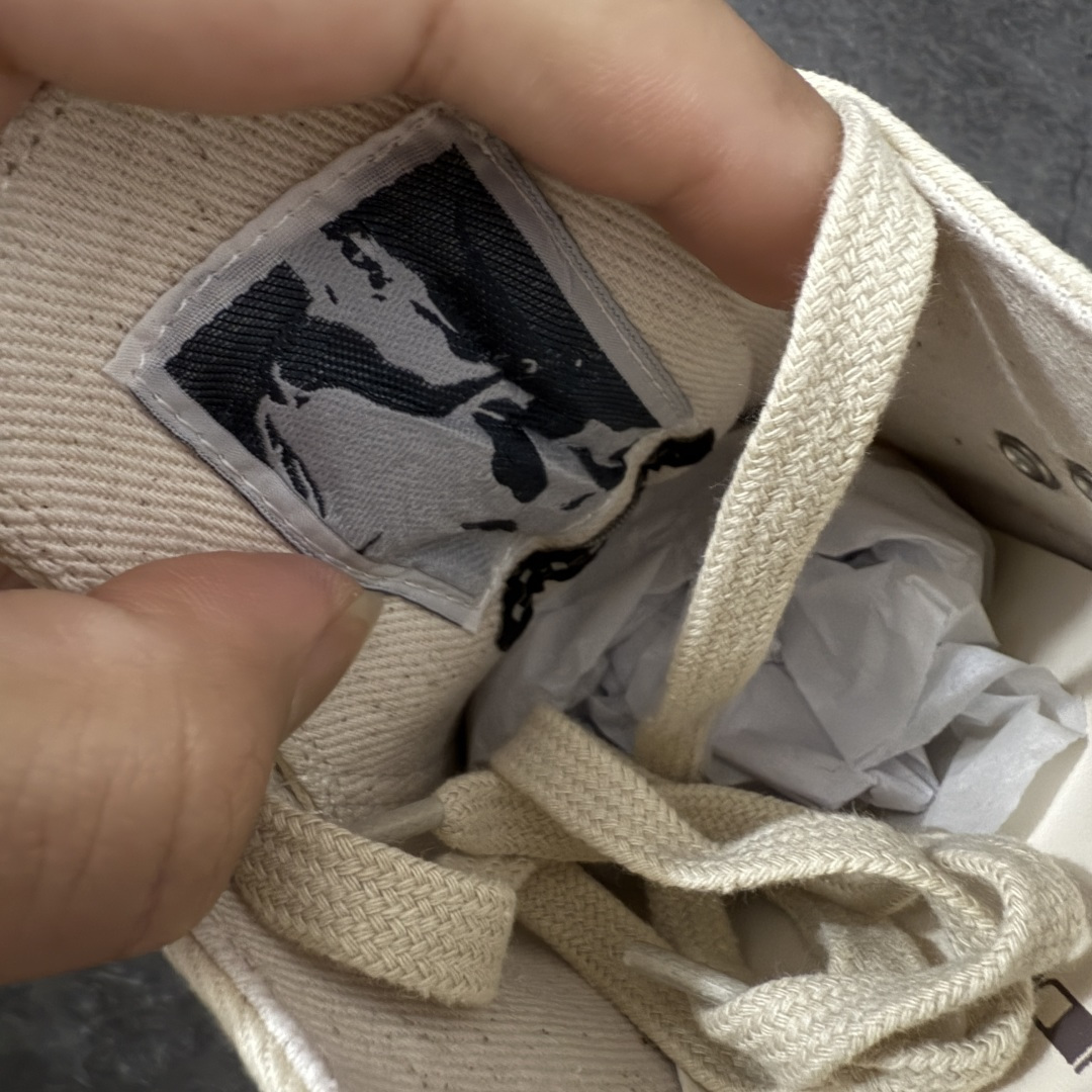 RO / Rick Owens 瑞克·欧文斯 帆布四孔 长舌新款低帮/经典底/细鞋带款 东莞原厂进口定制