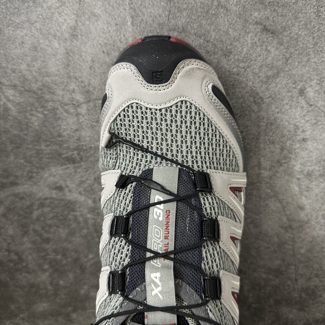SALOMON萨洛蒙 XA PRO 3D 樱花 百搭舒适 低帮 户外功能鞋 男女同款 灰色 纯原外贸平台