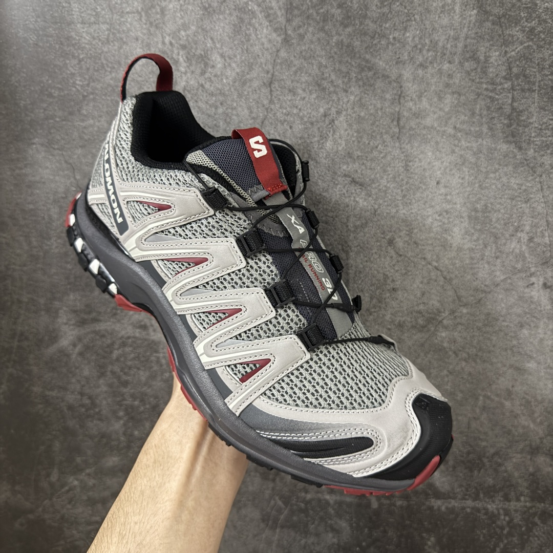 SALOMON萨洛蒙 XA PRO 3D 樱花 百搭舒适 低帮 户外功能鞋 男女同款 灰色 纯原外贸平台