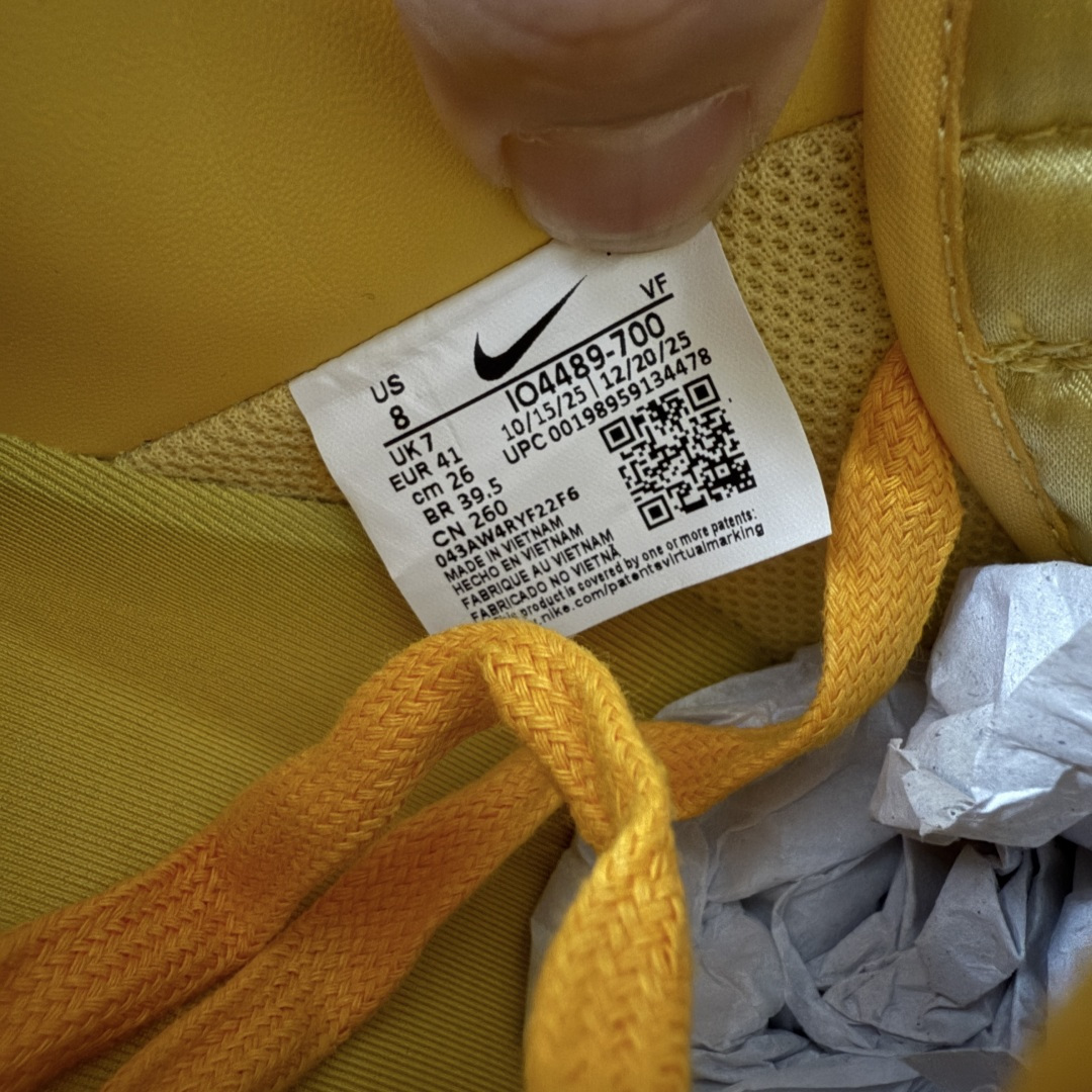 图片[6]-【Top纯原】NK Air Force 1\’07 Low \”Topaz Gold\” 黄玉 空军一号低帮休闲板鞋 #鞋款整体以亮面皮革覆盖，通体柠檬黄的配色搭配绿色Swoosh点缀，营造出千禧年的复古氛围。 货号：IO4489-700 尺码：40 40.5 41 42 42.5 43 44 44.5 45 46 47.5-莆田鞋