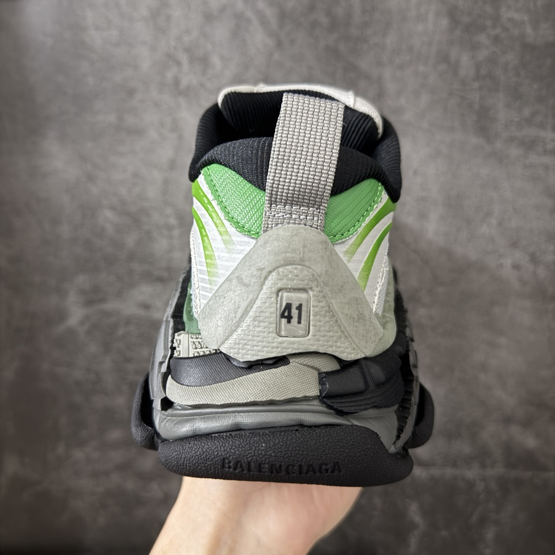 图片[4]-【i8纯原】Balenciaga巴黎世家24代 Triple S .2 灰白 低帮 老爹鞋 市场老牌巴黎世家大厂出品 品质价格无需多言 原鞋原材料打造 一比一细节还原 此款相对之前款式轻质很多 超厚鞋底增高4-5cm 高街风格 货号：865849WTR2G1800 尺码：36-46-莆田鞋