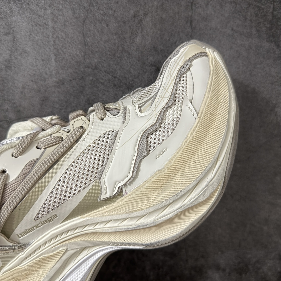 图片[6]-【VG纯原】Balenciaga巴黎世家26代 Jet 压纹印花 圆头厚底4.25cm 低帮 老爹鞋 米色 市场老牌巴黎世家大厂出品 品质价格无需多言 原鞋原材料打造 一比一细节还原 此款相对之前款式轻质很多 超厚鞋底增高4-5cm 高街风格-莆田鞋