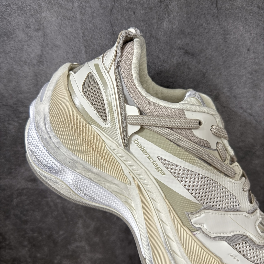 图片[7]-【VG纯原】Balenciaga巴黎世家26代 Jet 压纹印花 圆头厚底4.25cm 低帮 老爹鞋 米色 市场老牌巴黎世家大厂出品 品质价格无需多言 原鞋原材料打造 一比一细节还原 此款相对之前款式轻质很多 超厚鞋底增高4-5cm 高街风格-莆田鞋
