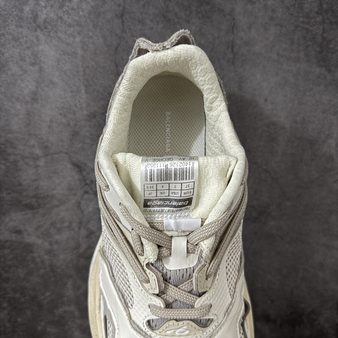 图片[8]-【VG纯原】Balenciaga巴黎世家26代 Jet 压纹印花 圆头厚底4.25cm 低帮 老爹鞋 米色 市场老牌巴黎世家大厂出品 品质价格无需多言 原鞋原材料打造 一比一细节还原 此款相对之前款式轻质很多 超厚鞋底增高4-5cm 高街风格-莆田鞋