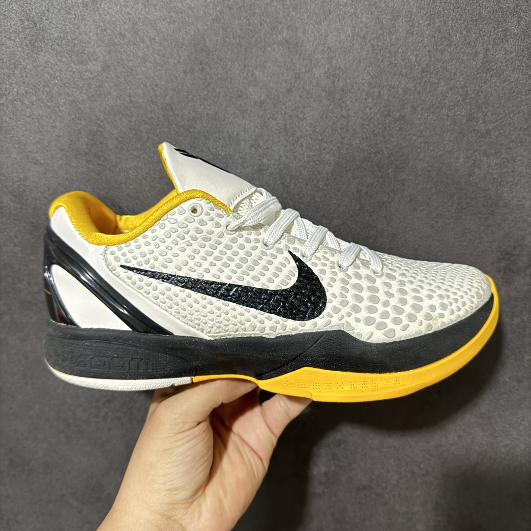 特价【GQ福利】Nike Zoom Kobe 6 外贸原单# [ 知名版本 ] 实战篮球鞋 真碳纤维 配套长期套现抵债 5折特价 12色长期 售后无忧 实战一个月包售后 支持对比市面220-280版本 货号：CW2190-100 尺码：39-48.5-莆田鞋