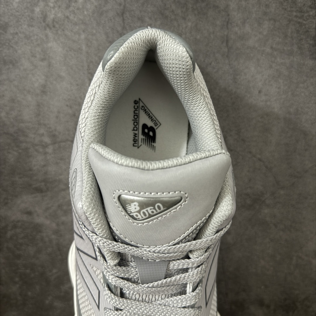 图片[8]-【纯原版】 New Balance NB9060 联名款 复古休闲运动慢跑鞋 U90601NR 全套原楦原纸板原厂数据开发 进口三明治网面 原装进口翻毛皮料正确绒感卡色 正确中底拉帮中底网布细节 原厂标裁 带紫光防伪 定制后跟透明水晶模块 冲裁组合 大底贴合程度胶水上色把控完美 整洁度挑战全网艺术家 多道序QC把关品质完善 匠心打造 耗时两个月开发完成 工艺极其复杂难度可想而知 新开独立私模大底 全网唯一正确六层组合大底 高端零售专供产物 尺码：36 37 37.5 38 38.5 39 40 40.5 41 42 42.5 43 44 45 46.5-选品中心